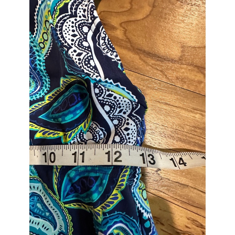 Lands' End Women's Tankini Top – Size 2‎ – Paisley Print - Picture 9 of 10